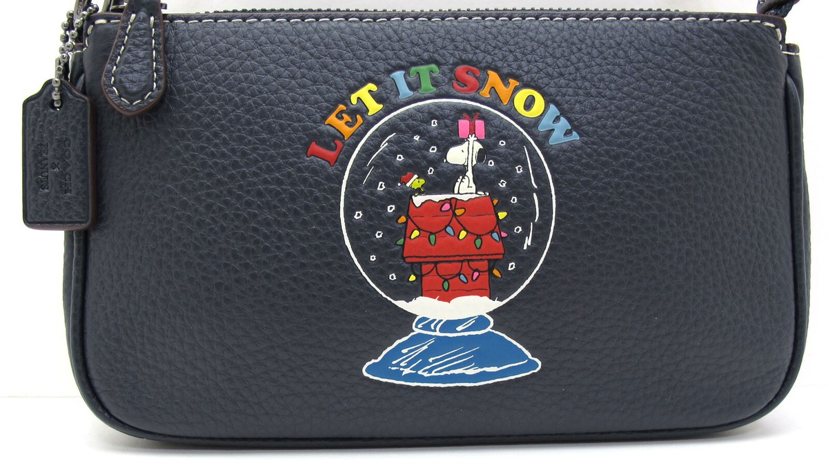 NEW COACH x Snoopy Peanut LE Nolita 19 Leather Top Handle
