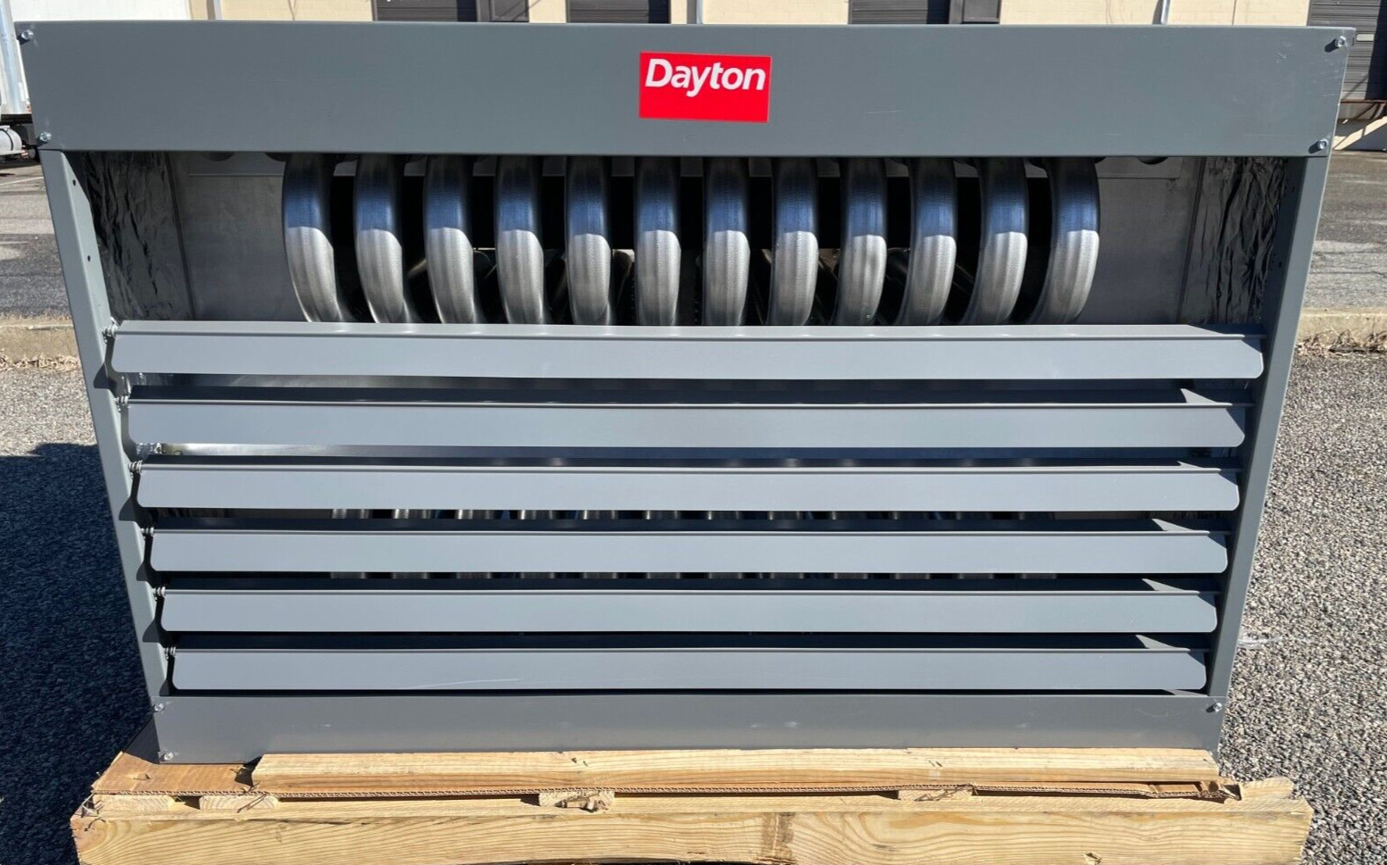 Dayton 55FG72 Commercial Gas Fired Wall Ceiling Shop Warehouse Heater 300k BTU