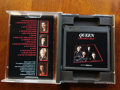 Queen Greatest Hits MiniDisc MD Mini Disc Album Bohemian Rhapsody