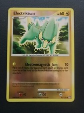 Pokemon Card Electrike 81/123 D&P Mysterious Treasures Reserve Holo Common