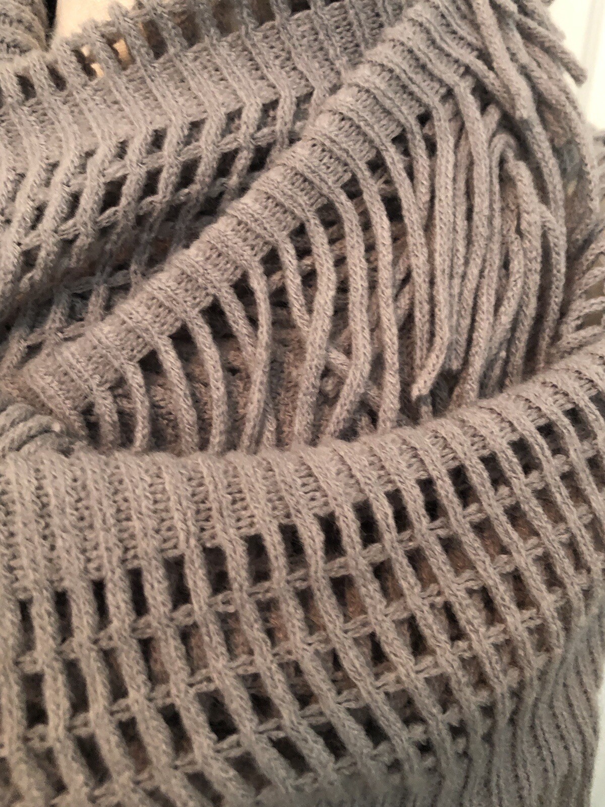 Fringe Infinity Loop Scarf - image 2