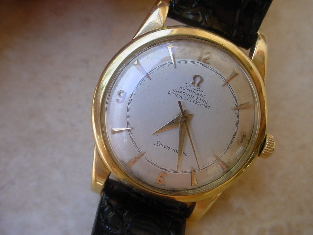vintage wristwatch omega seamaster 2577