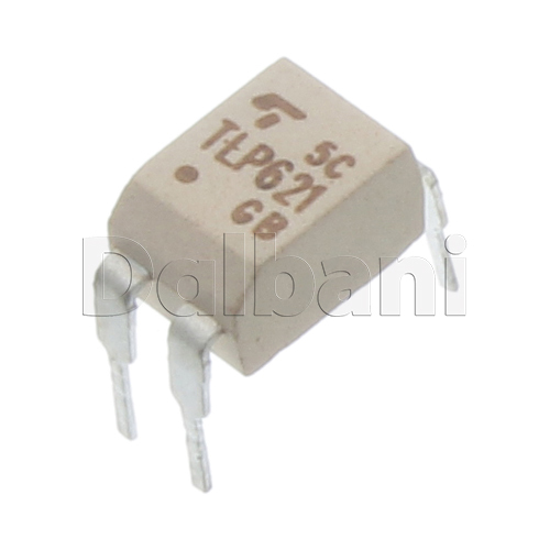 Optocoupler TLP621-2 THT - 2 Canali, Uscita Transistor, Tensione Isolamento 5kV, DIP8 - Foto 7