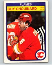 1982-83 O-Pee-Chee #41 Guy Chouinard  Calgary Flames V57353