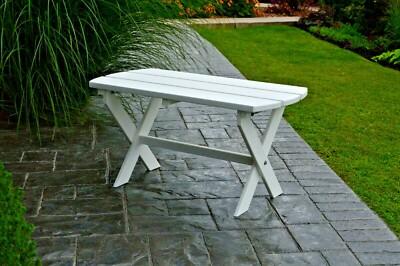 Outdoor Poly Folding Oval Coffee Table - Multiple Colors - Amish Made in USA