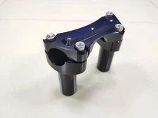 4.5" Tall Handlebar Riser Top Clamp Kit For Harley Softail Fatboy Dyna Sportster