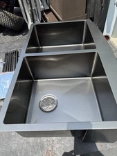 Stainless Double Sink 