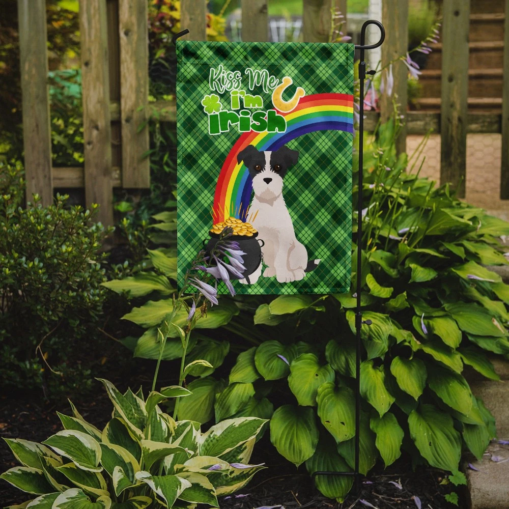 Caroline's Treasures Wire Hair Jack Russell Garden Flag - Thumbnail 4