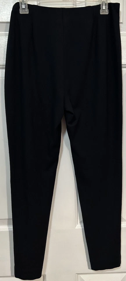 Леггинсы женские J. Jill Ponte большие черные эластичные карьерные рабочие брюки без застежек - Изображение 3 из 4