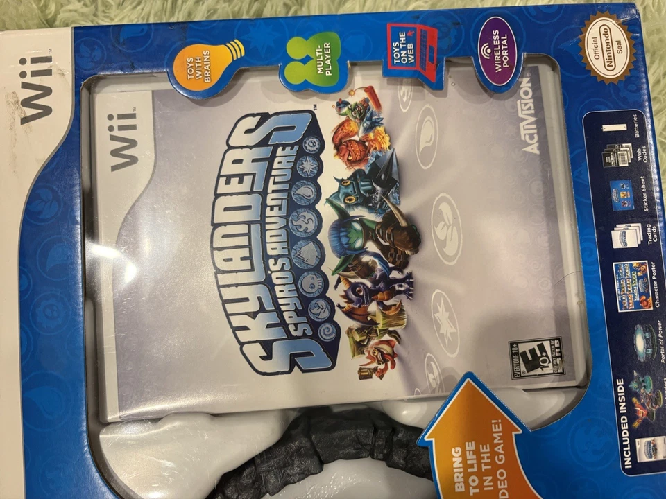 Nuevo en caja Skylanders Spyro's Adventure Starter Pack Nintendo Wii Foto 3 de 4