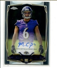 NFL Baltimore Ravens MICHAEL CAMPANARO hand signed AUTOGRAPH 1610