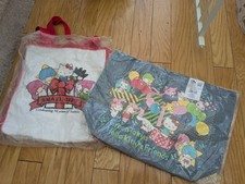Sanrio Hello Kitty collectible Canvas Totes NEW 2000-2010