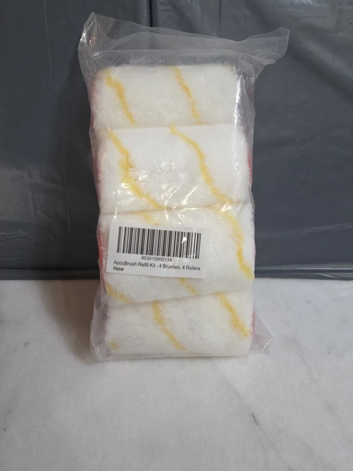Accubrush Refill Kit: 4 Rollers, 4 Brushes - Image 2 of 4