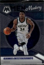 Giannis Antetokounmpo 2020-21 Panini Mosaic Men of Mastery Milwaukee Bucks #19