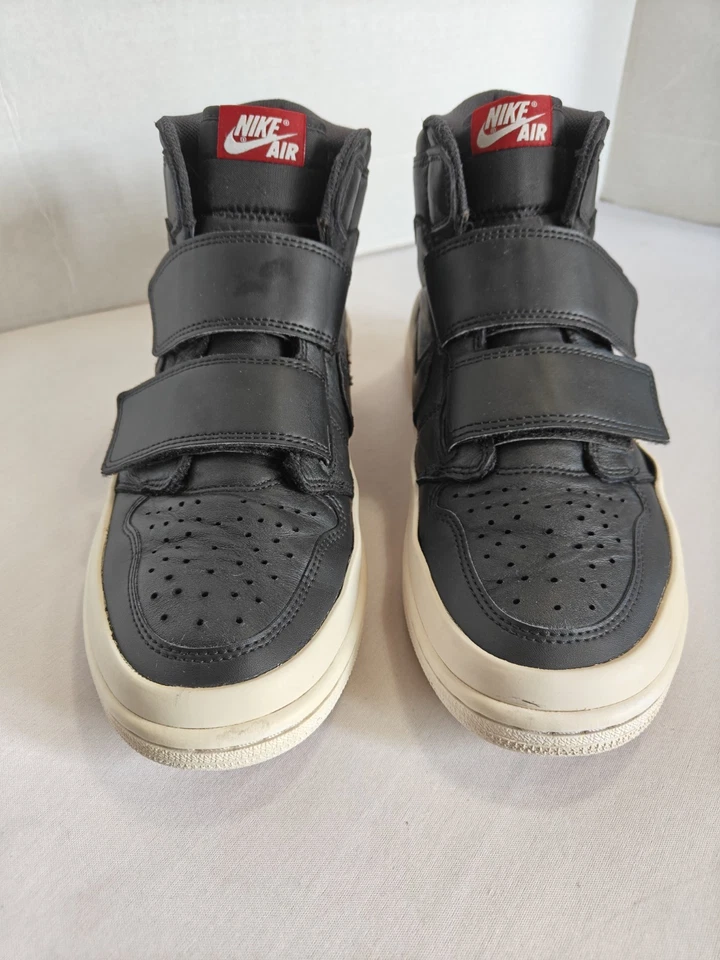 Nike Air Jordan 1 Retro Doble Correa Alta Negro Blanco 10.5 AQ7924-001 Foto 2 de 4