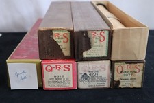 Lot of 7 player piano rolls: QRS, Christmas, Holiday, Special Occasion
