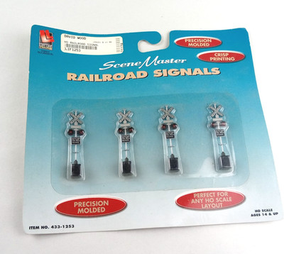 Life Like Trains SCENE MASTER 433-1253 Railroad Signals HO Scale New NIP