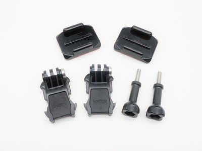 2x ORIGINAL GoPro Quick Release Buckle Mount Adapter + Schraube + Klebehalterung