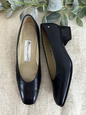 Vintage Etienne Aigner Sarah Pumps Navy Blue Women Size 6 M