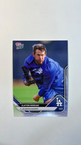 2025 Topps Now OD-277 Clayton Kershaw