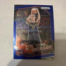 Panini 2024 Prizm WNBA Blue Velocity Caitlin Clark #22 Indiana Fever Basketball