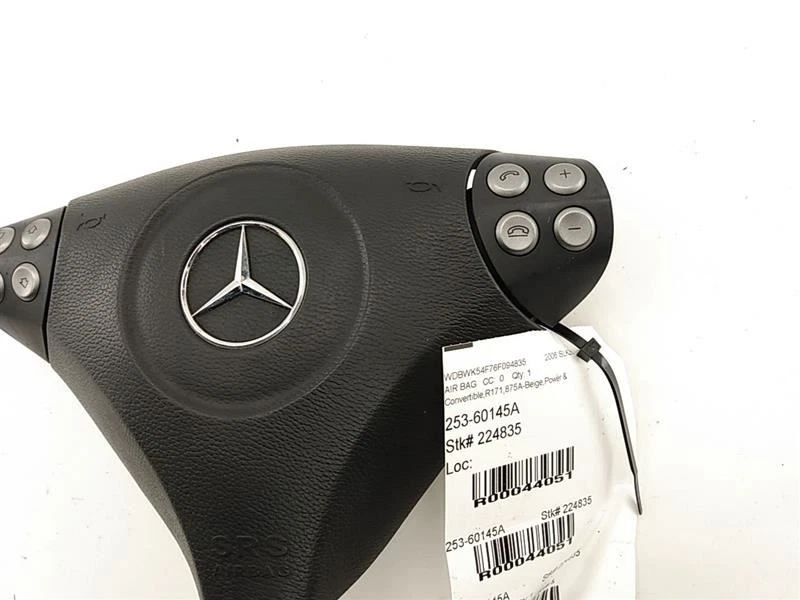 MERCEDES BENZ SLK 280 350 R171 Steering Wheel Air Bag With Switch Controls 05-11 Foto 3 de 4