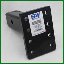 Trailer Hitch 2.5 Receiver 7 Plate 9 Shank Pintle Mount 3 Position 16000 Lb.