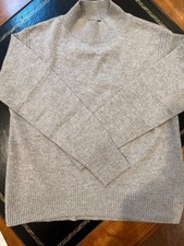 NEW J Crew Crewcuts 100 Cashmere Sweater Kids 8-9 Medium Gray