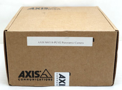 New AXIS Communications M4318-PLVE 02511-001 12MP Panoramic IP IR  Dome Camera