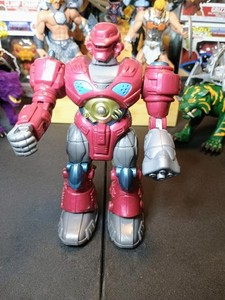 Cybotronix MARS Red Revo Walking Robot  7" Multi-Articulated Arms Light-Up *READ