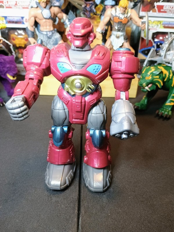 Cybotronix MARS Red Revo Walking Robot  7" Multi-Articulated Arms Light-Up *READ