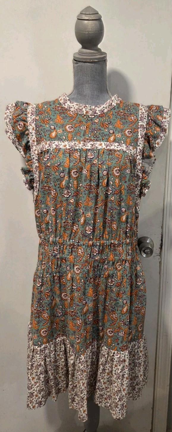 Universal Thread XL Flutter Ruffle Pockets Sleeve… - image 5