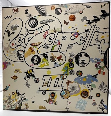 Led Zeppelin III LP SD 19128 SP Press NM Play-Tested Working Wheel w/ Inner