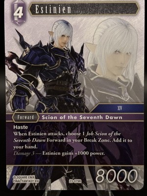 Final Fantasy TCG - Estinien - 23-079R - Hidden Trials