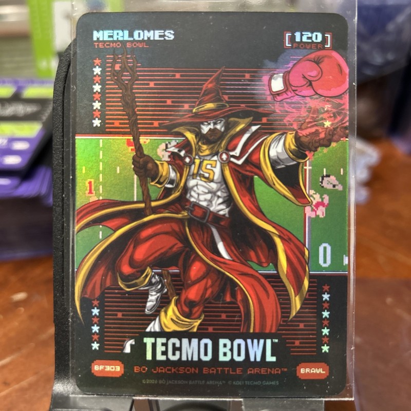 2026 Bo Jackson Battle Arena Tecmo Bowl Brawl Merlomes Patrick Mahomes #BF303