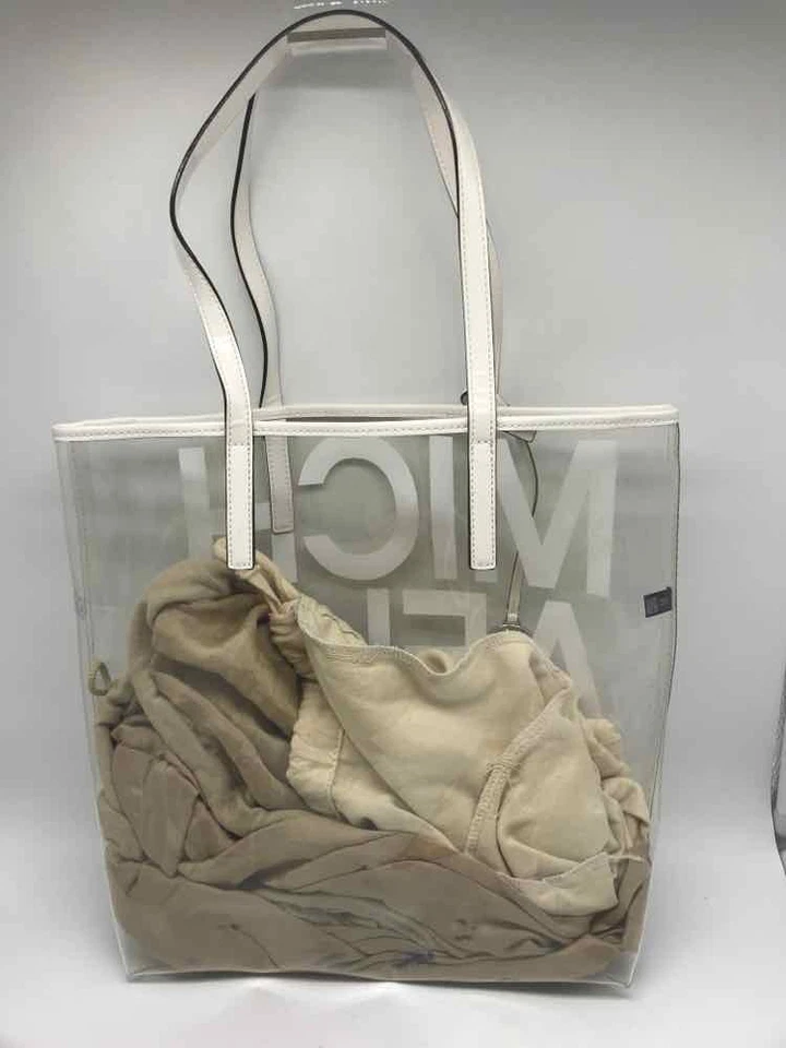 Bolso de Mano MICHAEL Michael Kors Gráfico Transparente Usado Foto 2 de 4