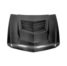 Carbon Sta Style Front Vented Cooling Hood For Cadillac Cts 08-13