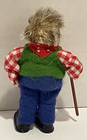 2 Vintage Steiff Peter Mecki Hedgehogs Monk with Beer & Hiker with Walking Stick — photo 9