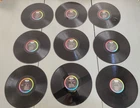 Lot of 9 Beatles Vinyl LP Records for Arts & Crafts - Capitol Rainbow 🌈 Labels