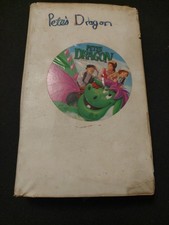 Pete's Dragon Walt Disney VHS Tape. Blank Clamshell Case