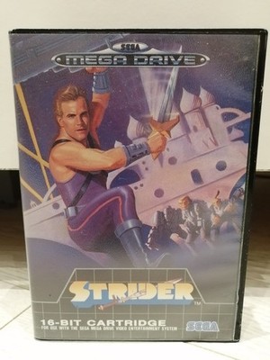 Strider Sega Megadrive PAL Version Boxed mit Anleitung
