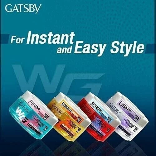 Gatsby Water Gloss - Hyper Solid, Wet Look Hair Gel, 300gm LEVEL 7 - Bild 4 von 4