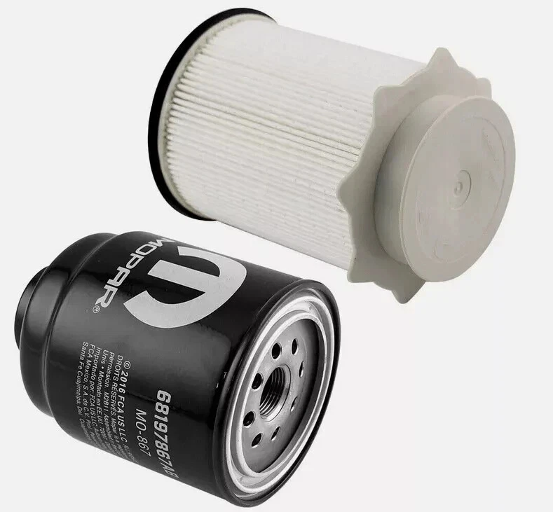 2013-2018 RAM 2500 3500 4500 5500 6.7L DIESEL OIL FUEL FILTER KIT MOPAR GENUINE - Image 4 of 4