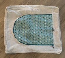 Lovesac Sactional STANDARD SEAT Cover Sky Gray Corded Velvet