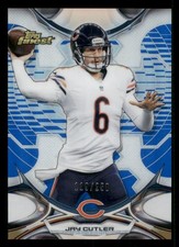 2015 Finest Blue Refractors #17 Jay Cutler /250