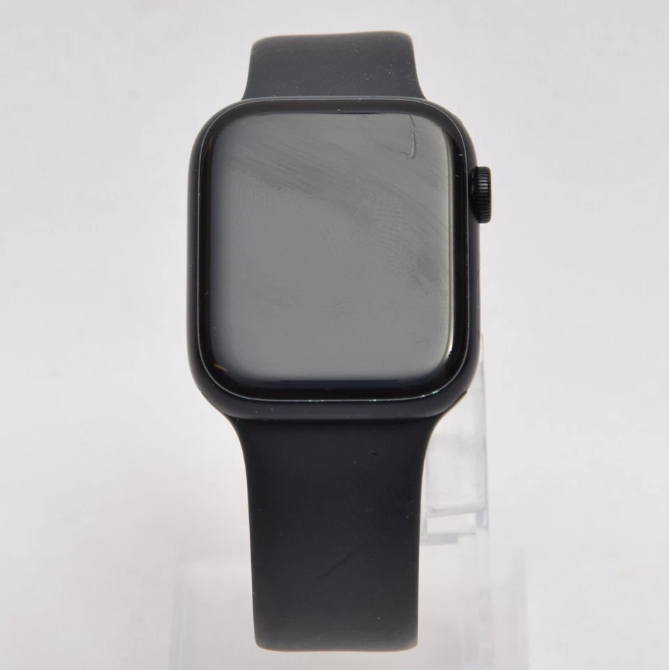 Apple Watch Series 9 45mm GPS & Cellular Smartwatch - Midnight Black (C) - Image 4 of 4