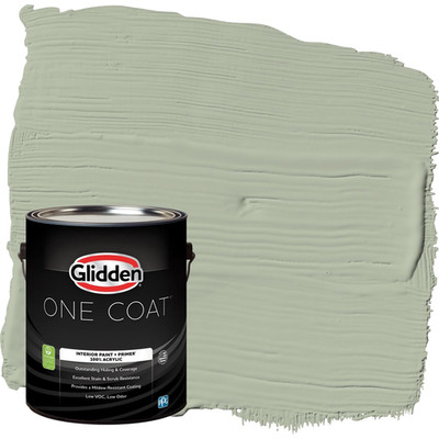 Glidden Interior Paint Premiumr Sage/Light Sage One Coat Eggshell 1-Gallon