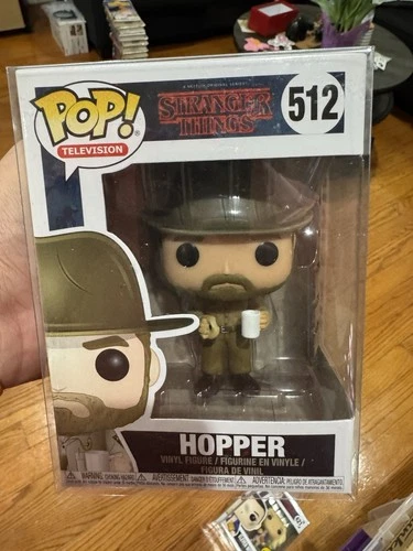 Funko Pop! Television 512 Stranger Things Hopper Pop Vinyl Action Figures