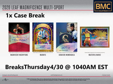 James Lofton 2026 Leaf Magnificence Multi-Sport 1x Case Break #2