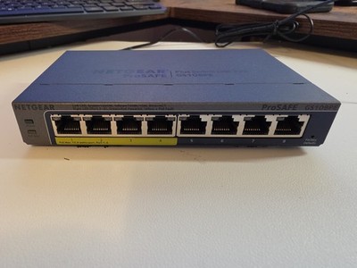 Netgear Prosafe Plus GS105PE 5 Port PoE Passthru  Switch